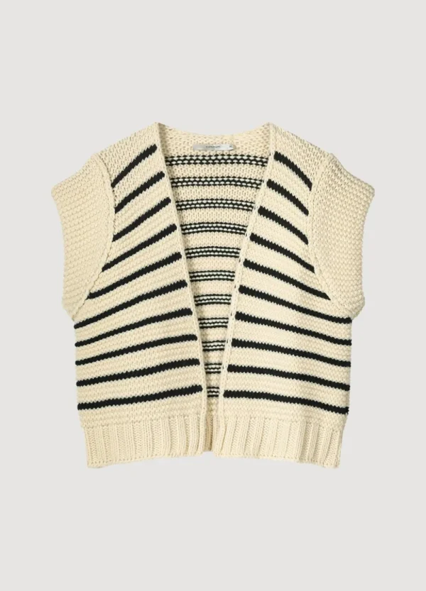 Vrouwen Summum Woman Blazers & Jasjes | Mouwloos Chunky Vest