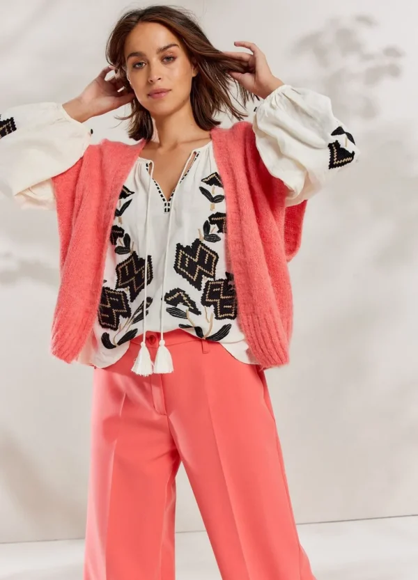 Vrouwen Summum Woman Truien & Vesten | Mouwloos Open Vest