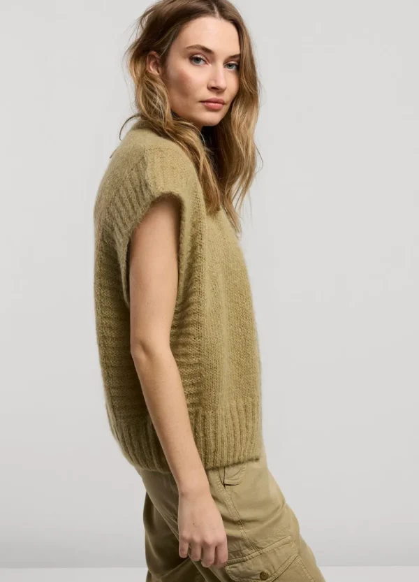 Vrouwen Summum Woman Truien & Vesten | Mouwloos Open Vest