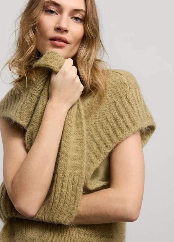 Vrouwen Summum Woman Truien & Vesten | Mouwloos Open Vest