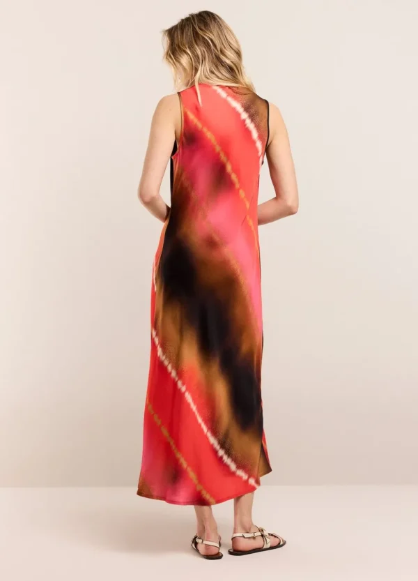 Vrouwen Summum Woman Jurken | Mouwloze Jurk Faded Print