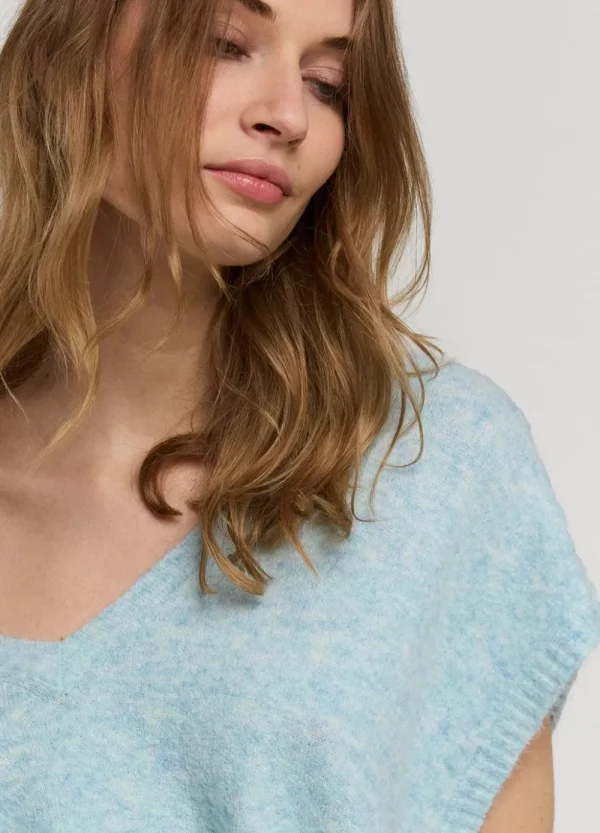 Vrouwen Summum Woman Tops & T-Shirts | Mouwloze Trui Oversized
