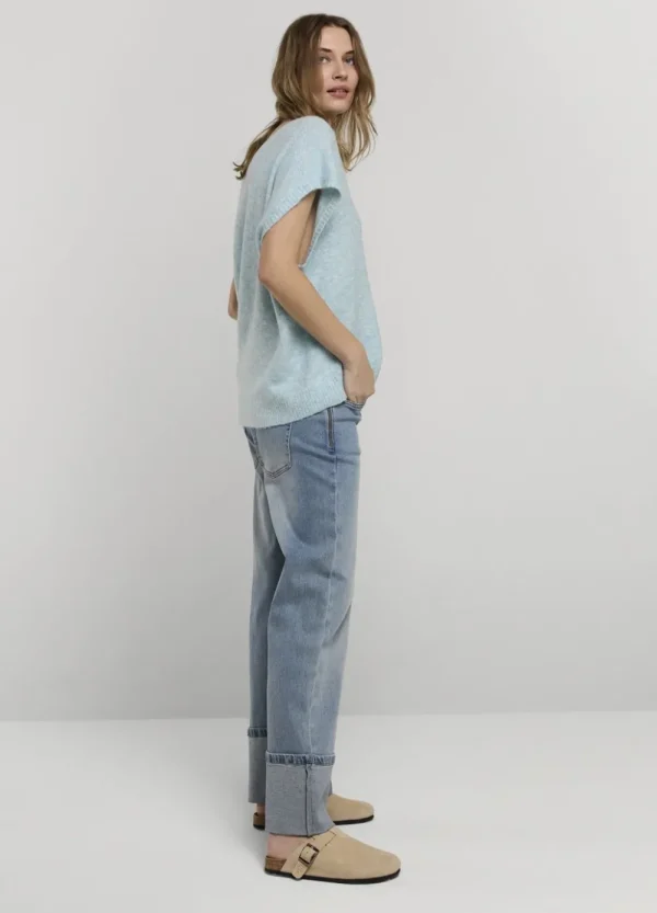 Vrouwen Summum Woman Tops & T-Shirts | Mouwloze Trui Oversized