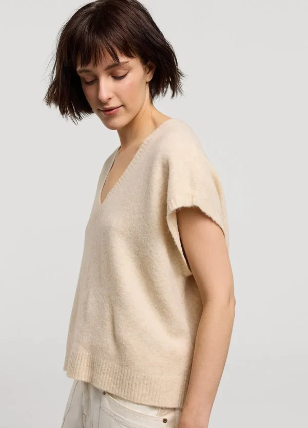 Vrouwen Summum Woman Truien & Vesten | Mouwloze Trui Oversized