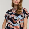 Vrouwen Summum Woman Tops & T-Shirts | Multicolor Jersey Top