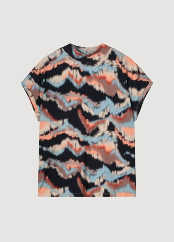 Vrouwen Summum Woman Tops & T-Shirts | Multicolor Jersey Top
