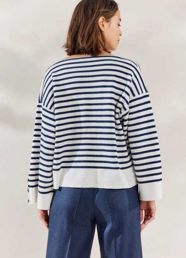 Vrouwen Summum Woman Tops & T-Shirts | Nautische Trui