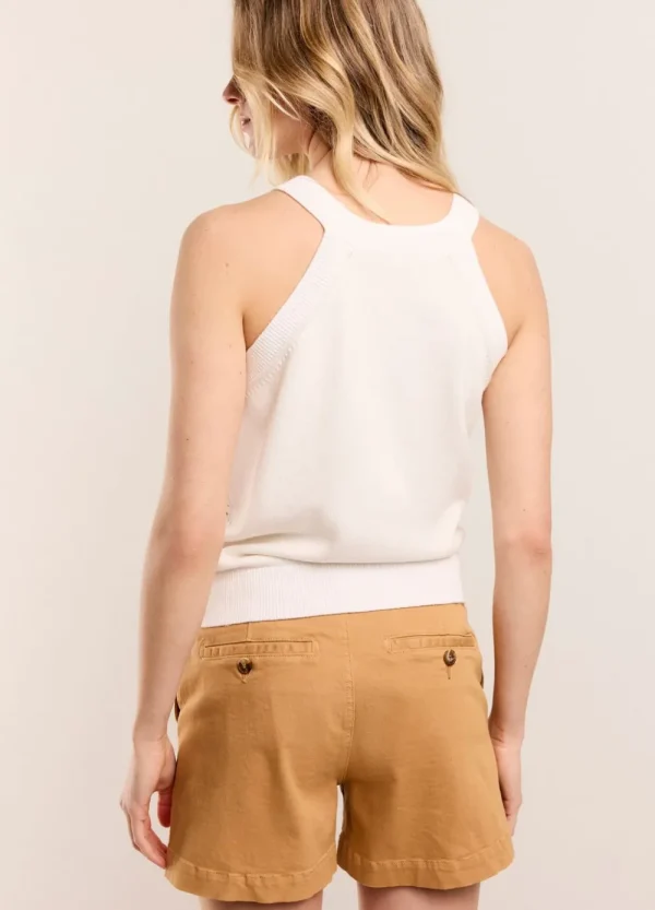 Vrouwen Summum Woman Tops & T-Shirts | Opengewerkte Haltertop