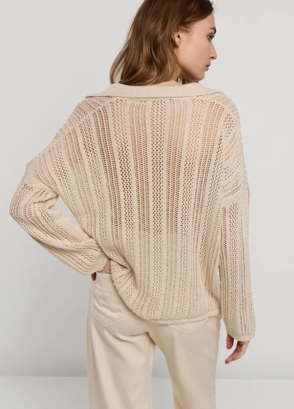 Vrouwen Summum Woman Truien & Vesten | Opengewerkte Trui Oversized