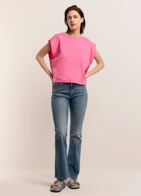 Vrouwen Summum Woman Tops & T-Shirts | Oversized Jersey Top