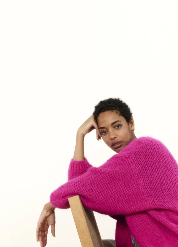 Vrouwen Summum Woman Truien & Vesten | Oversized Open Vest