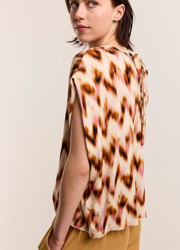 Vrouwen Summum Woman Tops & T-Shirts | Oversized Zigzag Top