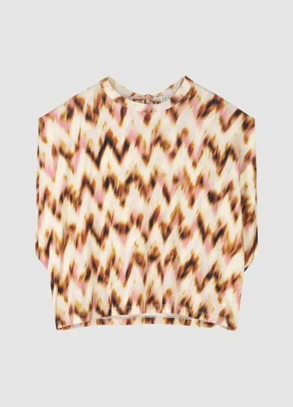 Vrouwen Summum Woman Tops & T-Shirts | Oversized Zigzag Top
