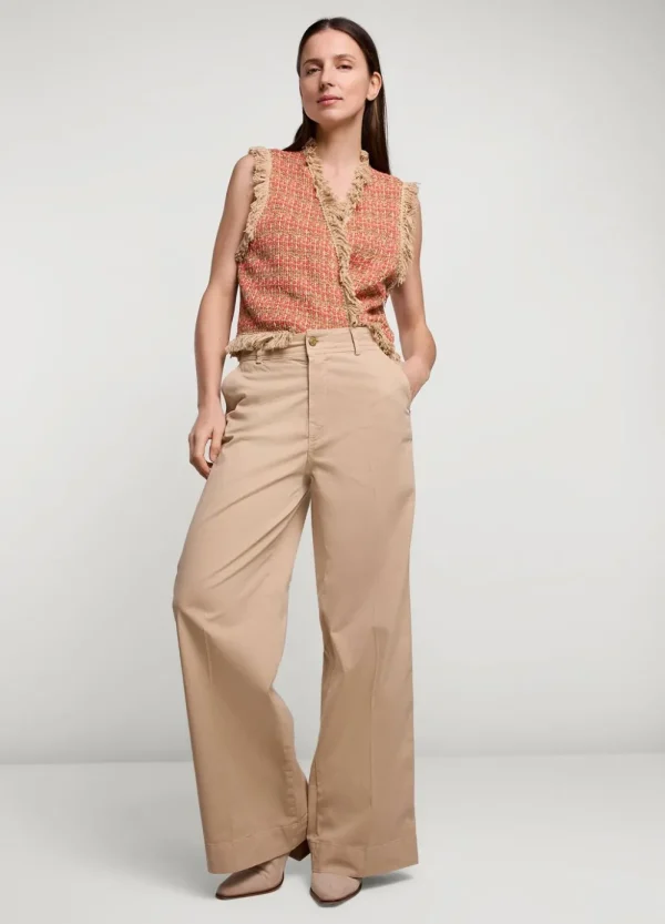 Vrouwen Summum Woman Broeken & Jumpsuits | Palazzo Broek