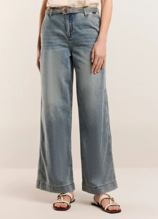Vrouwen Summum Woman Broeken & Jumpsuits | Palazzo Jeans