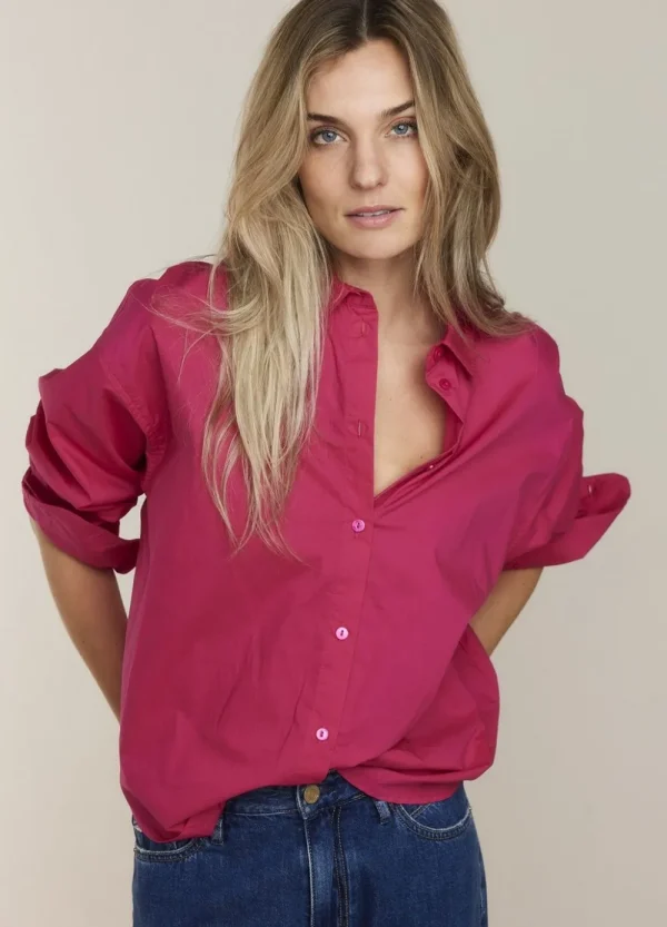 Vrouwen Summum Woman Blouses | Poplin Blouse