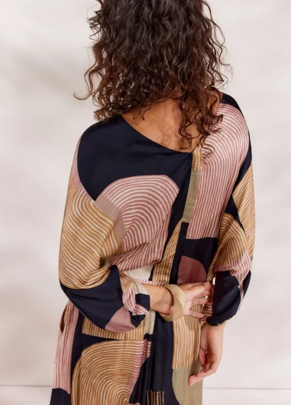 Vrouwen Summum Woman Tops & T-Shirts | Reversible Top Met Print