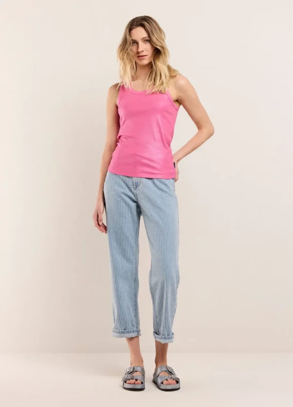 Vrouwen Summum Woman Tops & T-Shirts | Rib Tanktop