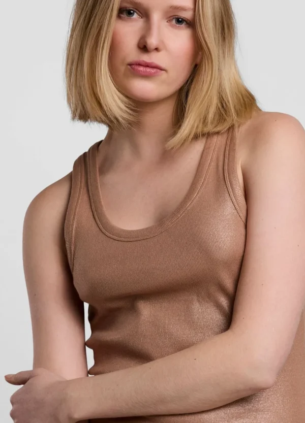 Vrouwen Summum Woman Tops & T-Shirts | Rib Tanktop
