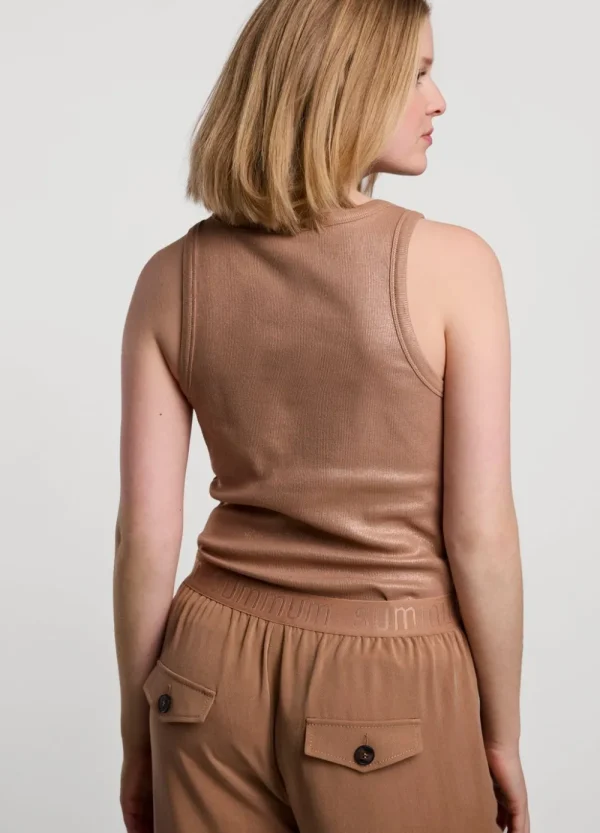 Vrouwen Summum Woman Tops & T-Shirts | Rib Tanktop