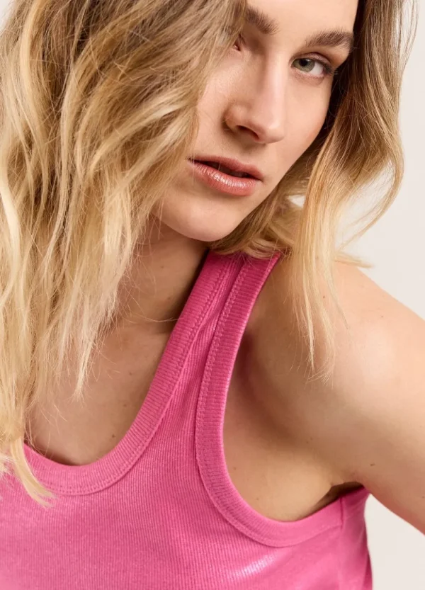Vrouwen Summum Woman Tops & T-Shirts | Rib Tanktop