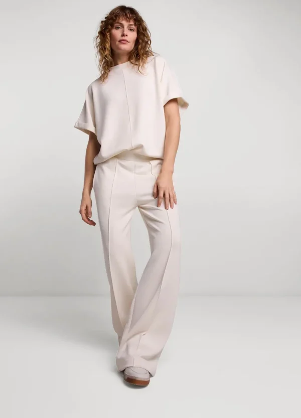 Vrouwen Summum Woman Tops & T-Shirts | Scuba Top Met Korte Mouw