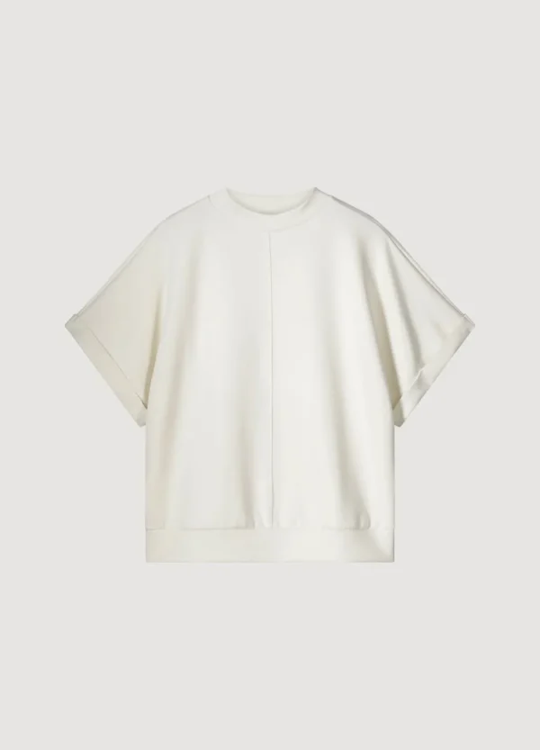 Vrouwen Summum Woman Tops & T-Shirts | Scuba Top Met Korte Mouw