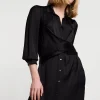 Vrouwen Summum Woman Jurken | Silky Touch Doorknoopjurk