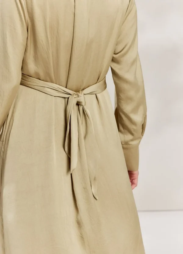 Vrouwen Summum Woman Jurken | Silky Touch Doorknoopjurk