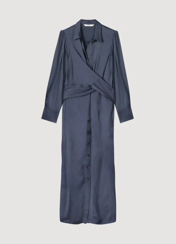 Vrouwen Summum Woman Jurken | Silky Touch Doorknoopjurk