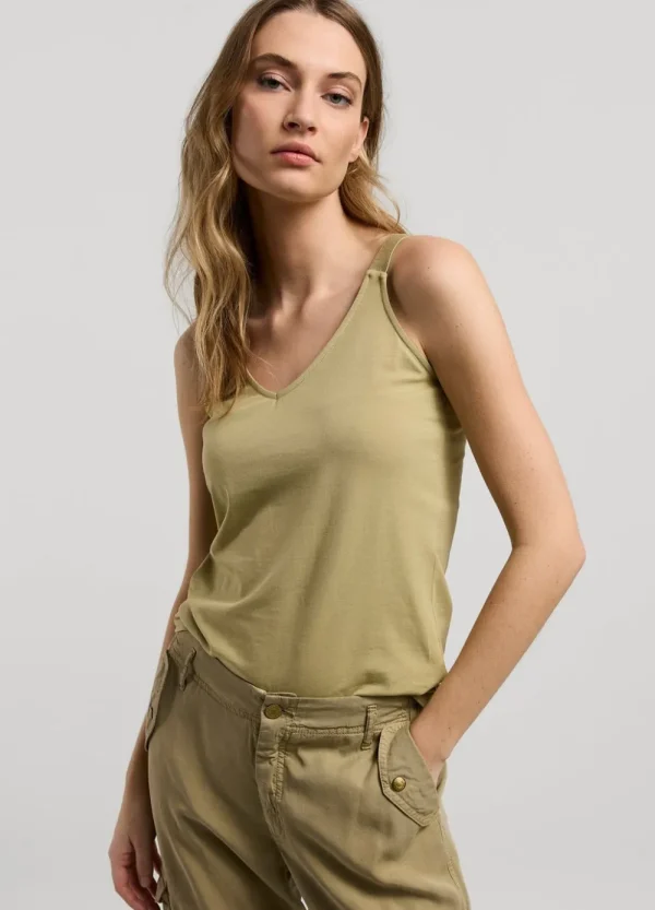 Vrouwen Summum Woman Tops & T-Shirts | Singlet: Omkeerbaar