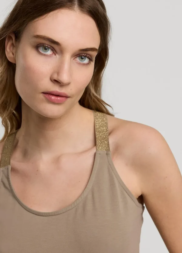 Vrouwen Summum Woman Tops & T-Shirts | Singlet: Omkeerbaar