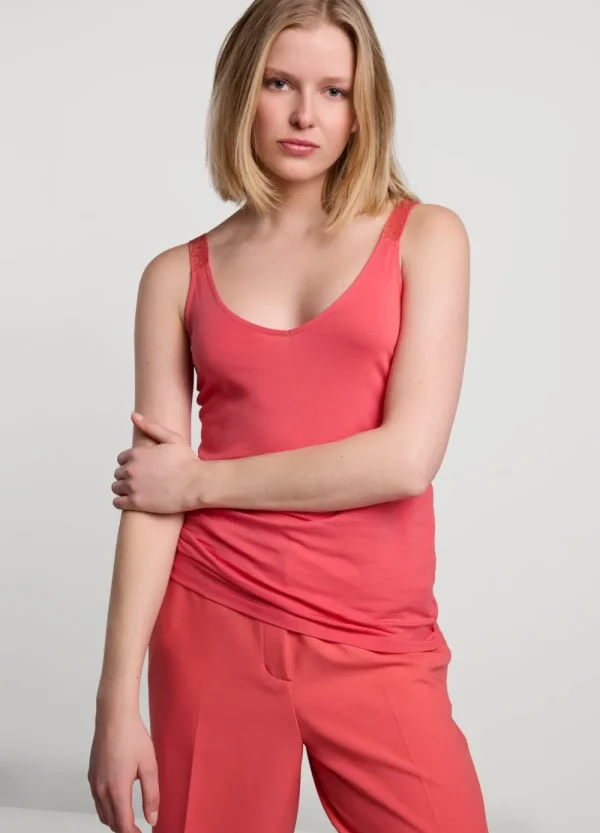 Vrouwen Summum Woman Tops & T-Shirts | Singlet: Omkeerbaar