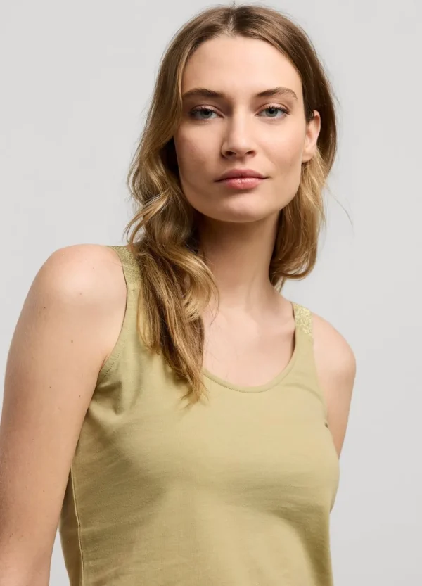 Vrouwen Summum Woman Tops & T-Shirts | Singlet: Omkeerbaar