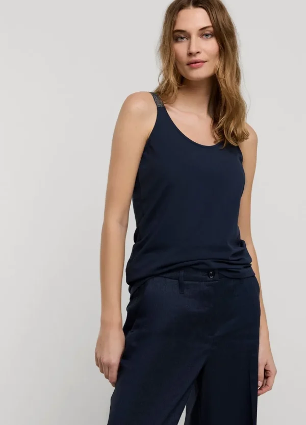 Vrouwen Summum Woman Tops & T-Shirts | Singlet: Omkeerbaar