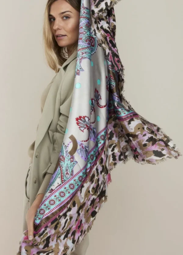 Vrouwen Summum Woman Accessoires | Sjaal Paisley Print