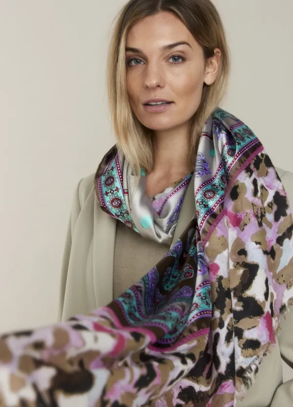 Vrouwen Summum Woman Accessoires | Sjaal Paisley Print