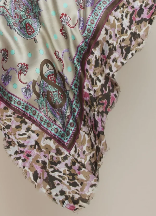 Vrouwen Summum Woman Accessoires | Sjaal Paisley Print