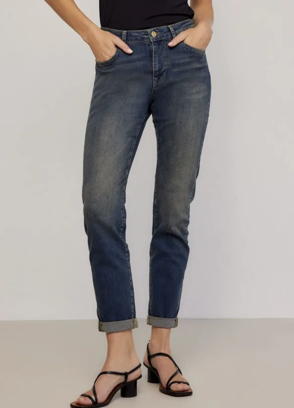 Vrouwen Summum Woman Broeken & Jumpsuits | Skinny Blue Daze Nova