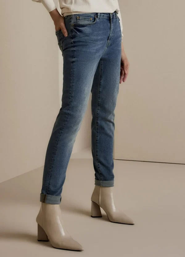 Vrouwen Summum Woman Broeken & Jumpsuits | Skinny Blue Daze Nova