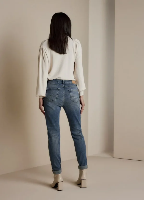 Vrouwen Summum Woman Broeken & Jumpsuits | Skinny Blue Daze Nova