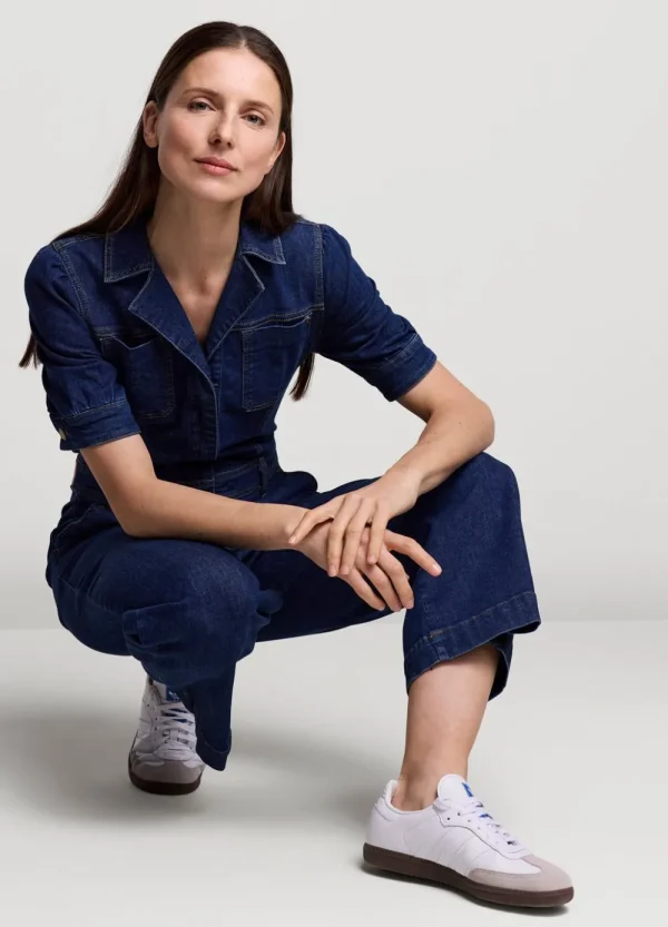 Vrouwen Summum Woman Broeken & Jumpsuits | Slim Fit Denim Jumpsuit