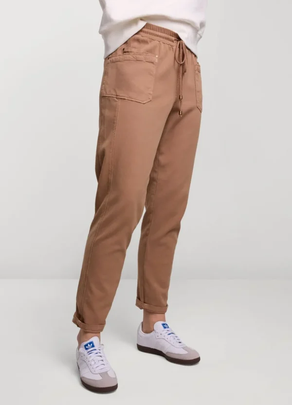 Vrouwen Summum Woman Broeken & Jumpsuits | Soepelvallende Chino