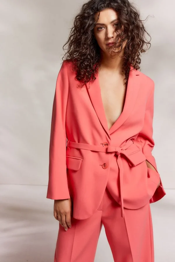 Vrouwen Summum Woman Blazers & Jasjes | Soft Foam Boyfriend Blazer