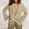 Vrouwen Summum Woman Blazers & Jasjes | Soft Foam Boyfriend Blazer