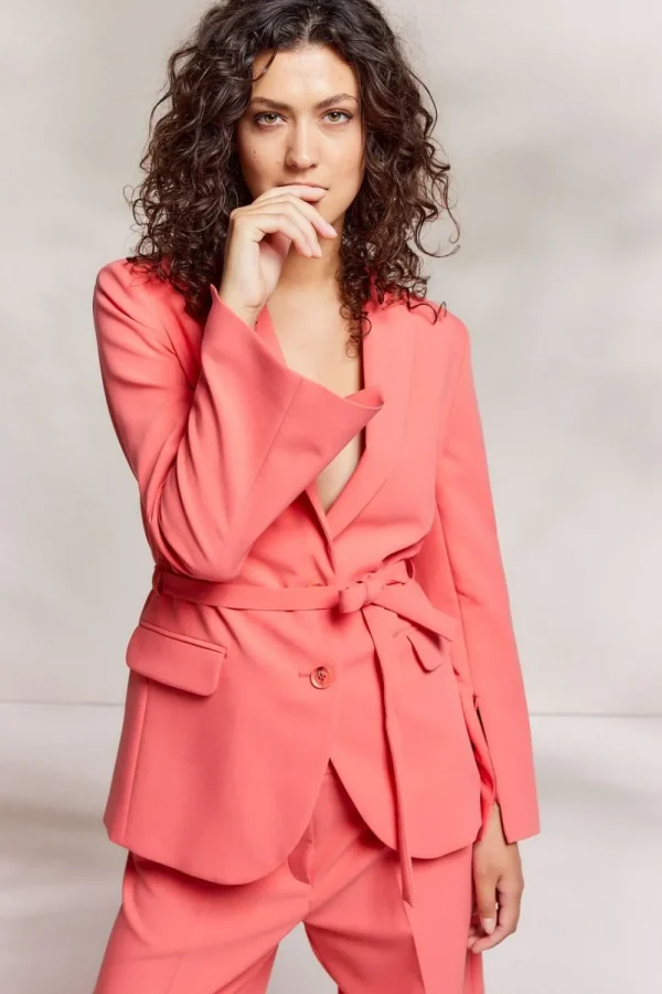 Vrouwen Summum Woman Blazers & Jasjes | Soft Foam Boyfriend Blazer