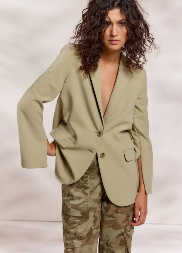 Vrouwen Summum Woman Blazers & Jasjes | Soft Foam Boyfriend Blazer