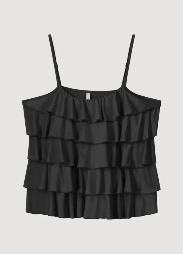 Vrouwen Summum Woman Tops & T-Shirts | Spaghettitop Met Ruches