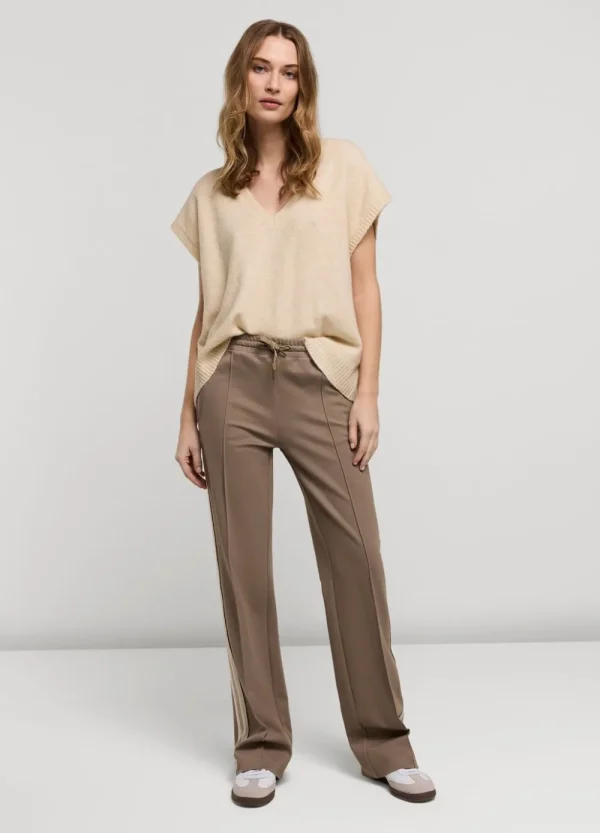 Vrouwen Summum Woman Broeken & Jumpsuits | Sportieve Broek Met Koord
