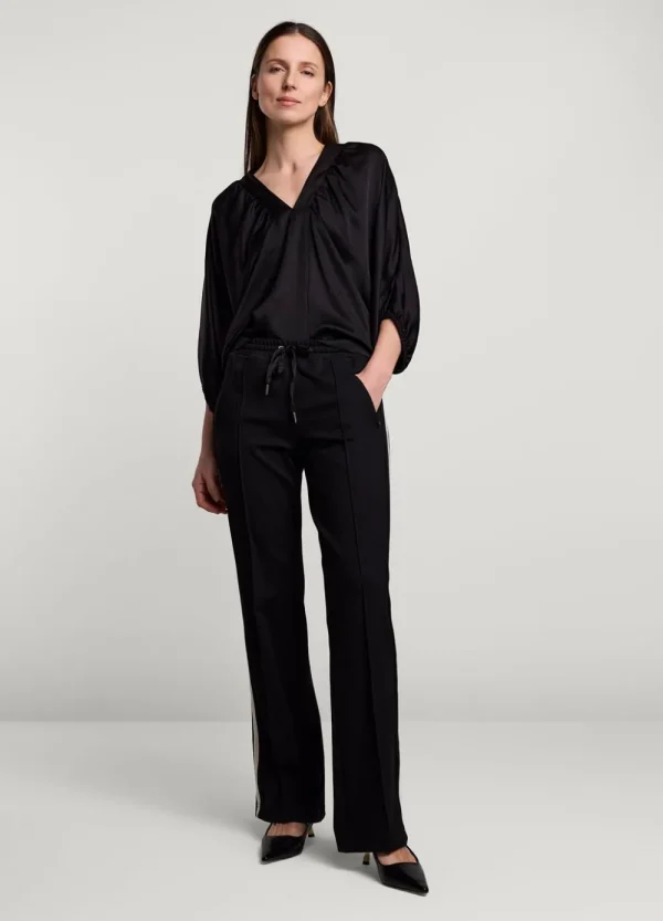 Vrouwen Summum Woman Broeken & Jumpsuits | Sportieve Broek Met Koord